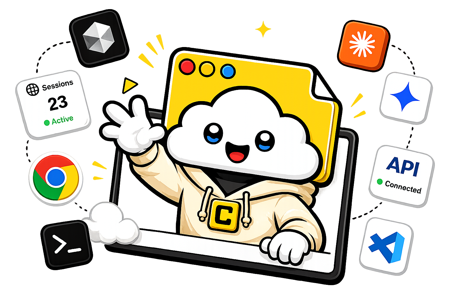 CloudTab persistent cloud browser platform